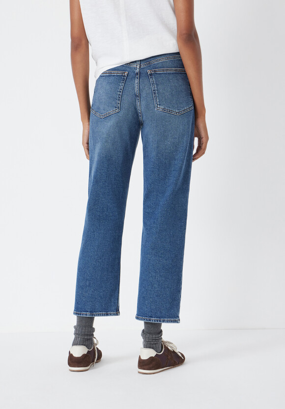 Nina Straight Crop Jeans