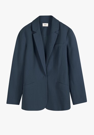 Roisin Crinkle Cotton Blazer