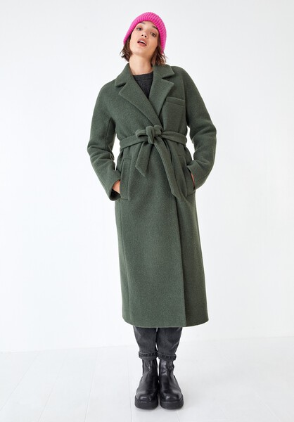 Jorja Wool Belted Coat