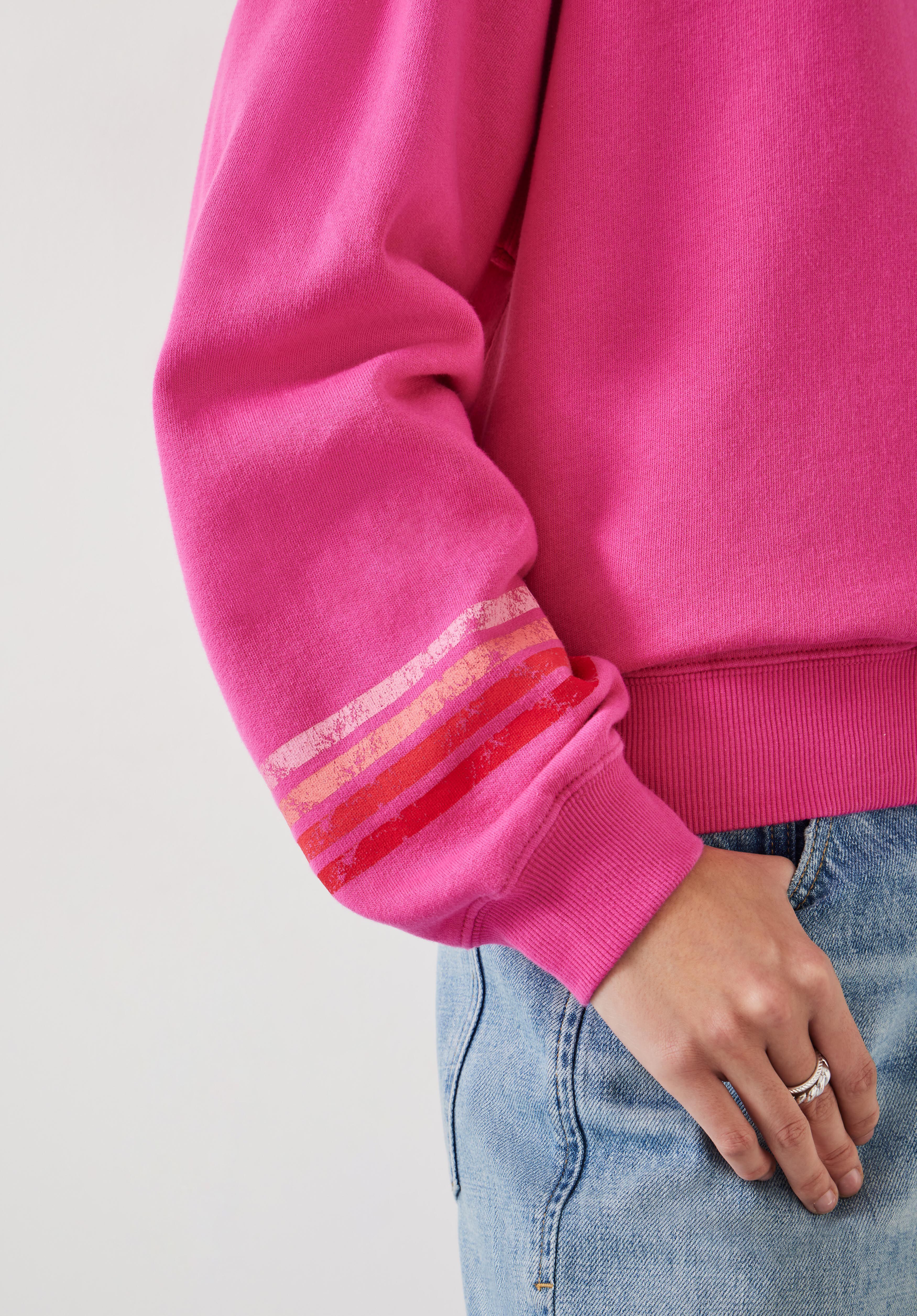 Pink and red sweatshirt shop