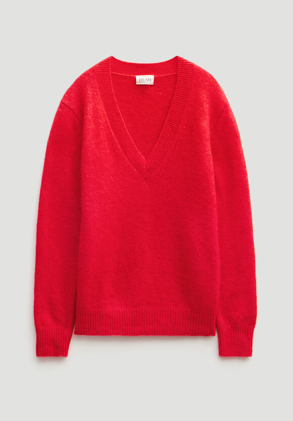 V Neck Knit Jumper