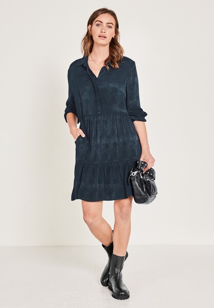 Faye Jacquard Shirt Dress