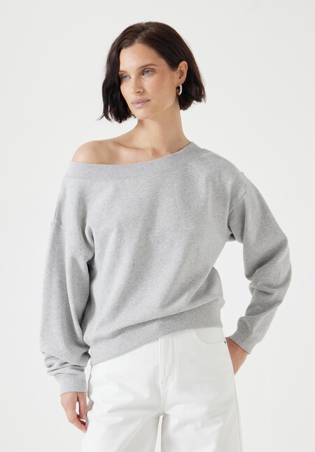 Carlota Off Shoulder Sweatshirt