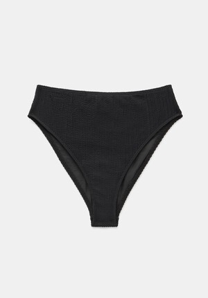 Harper High Waisted Crinkle Bikini Bottoms