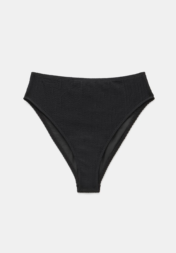 Harper High Waisted Crinkle Bikini Bottoms