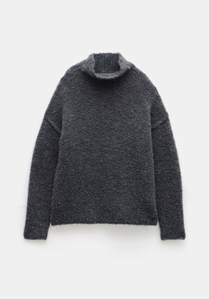 Bailey Boucle Funnel Jumper