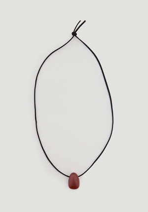 Stone Cord Necklace