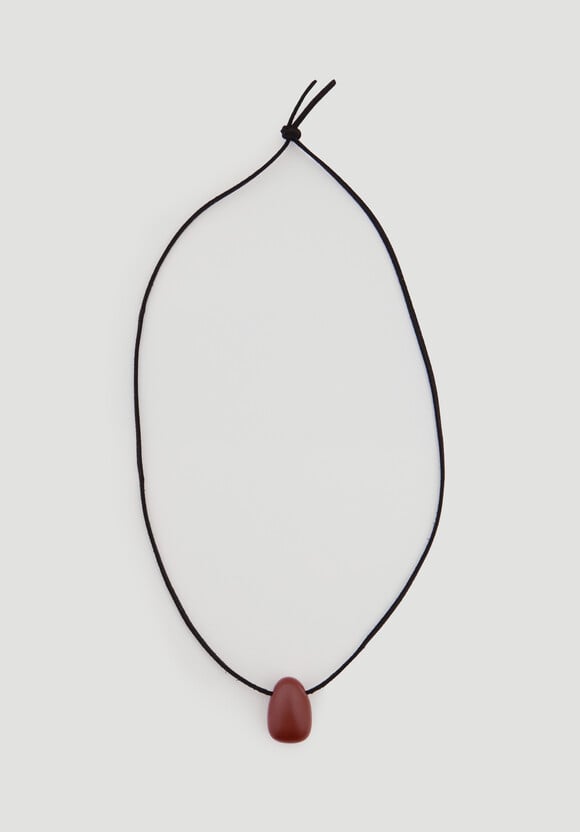 Stone Cord Necklace
