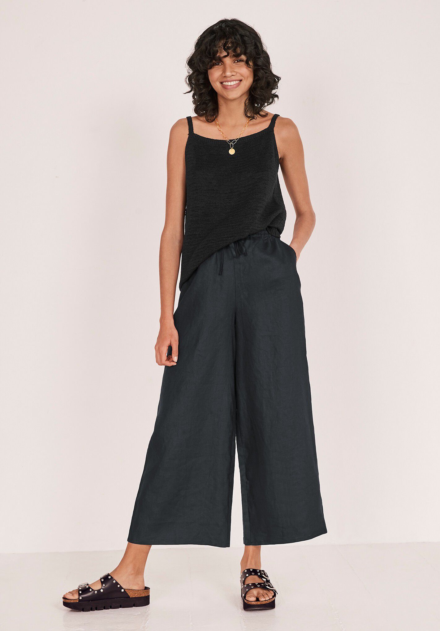 Hush wide leg trousers clearance