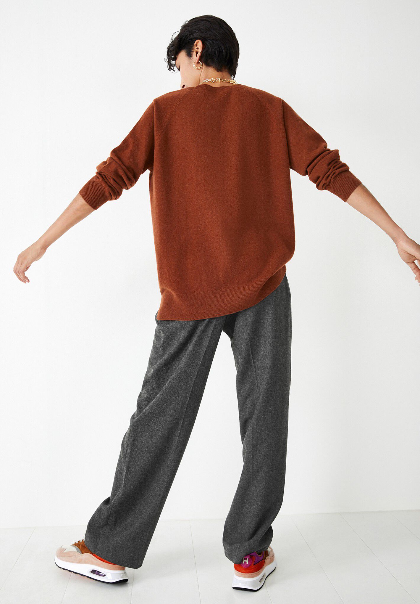 Hush cashmere boyfriend sales jumper