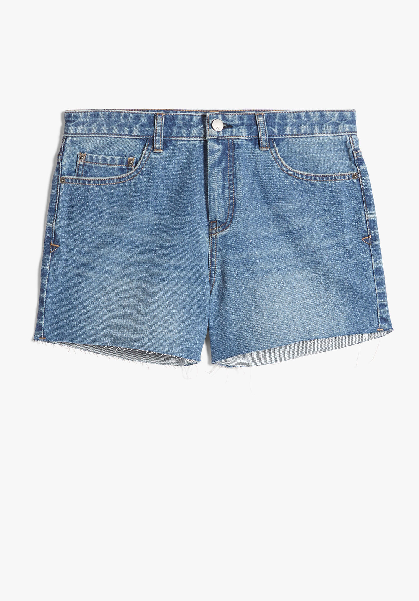 Raw hem shorts deals