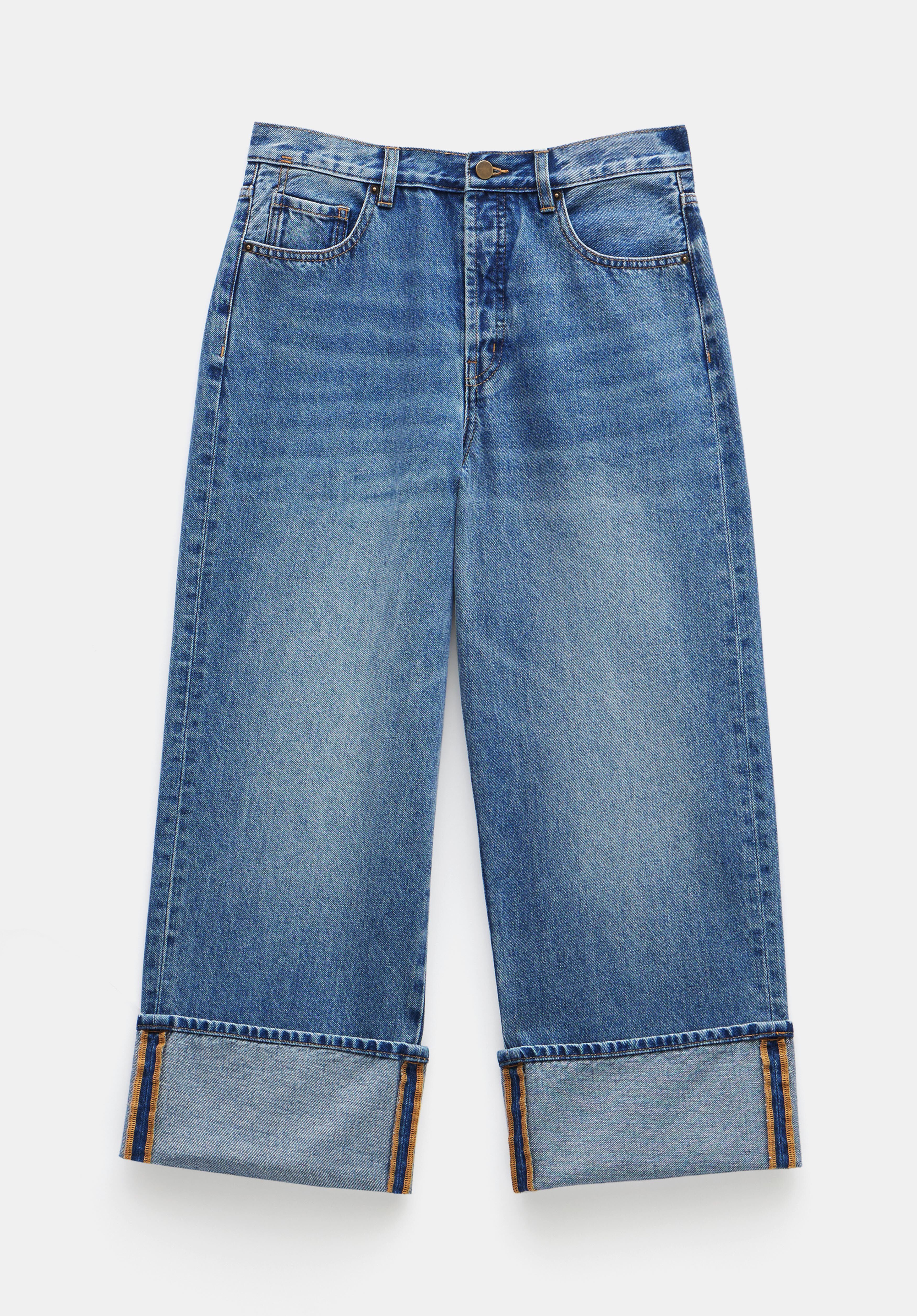 Mia Cropped Straight Leg Jeans