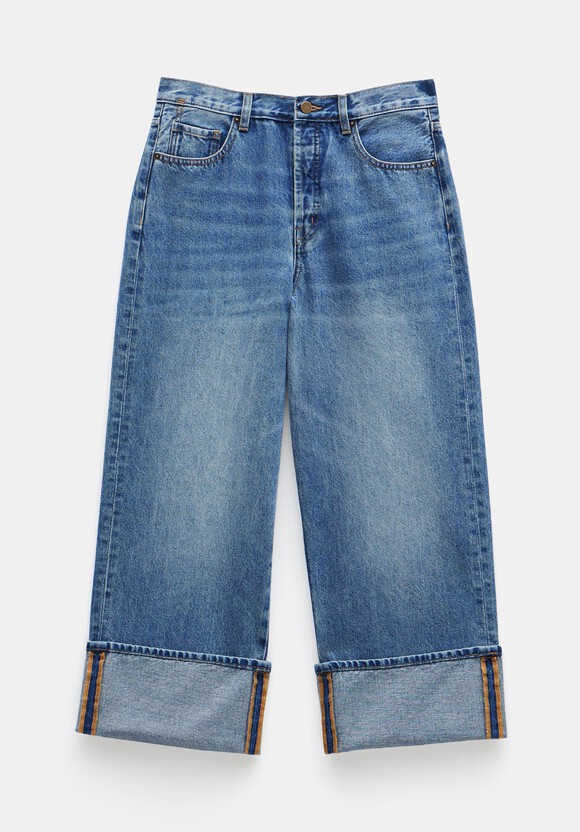 Mia Cropped Straight Leg Jeans