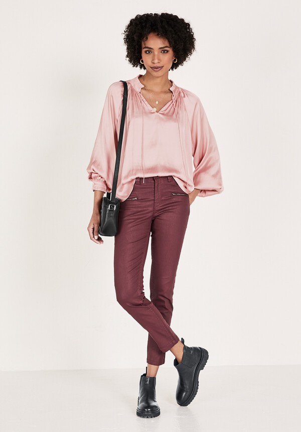 Cristina V-Neck Blouse