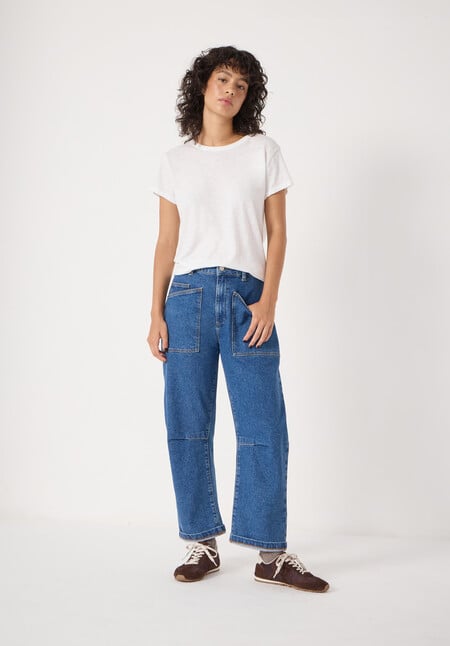 Cordi Barrel Leg Jeans