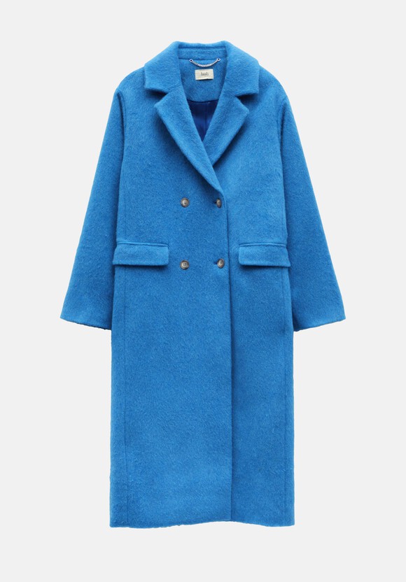 hush blue coat