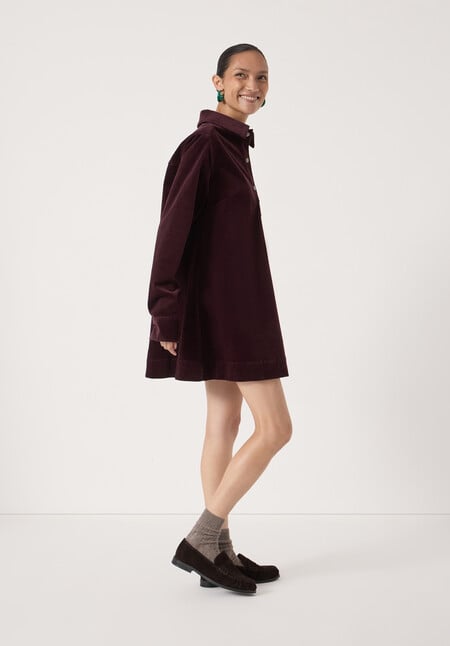Cotton Cord Mini Dress