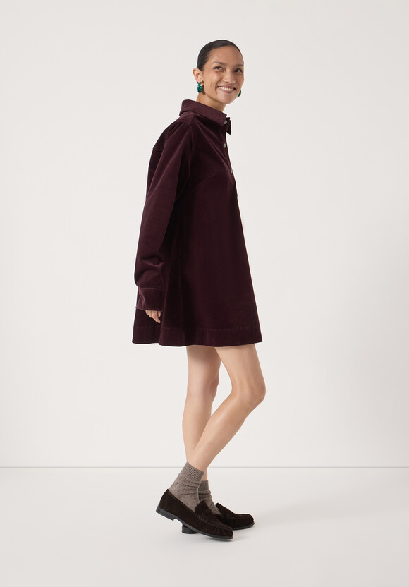 Cotton Cord Mini Dress