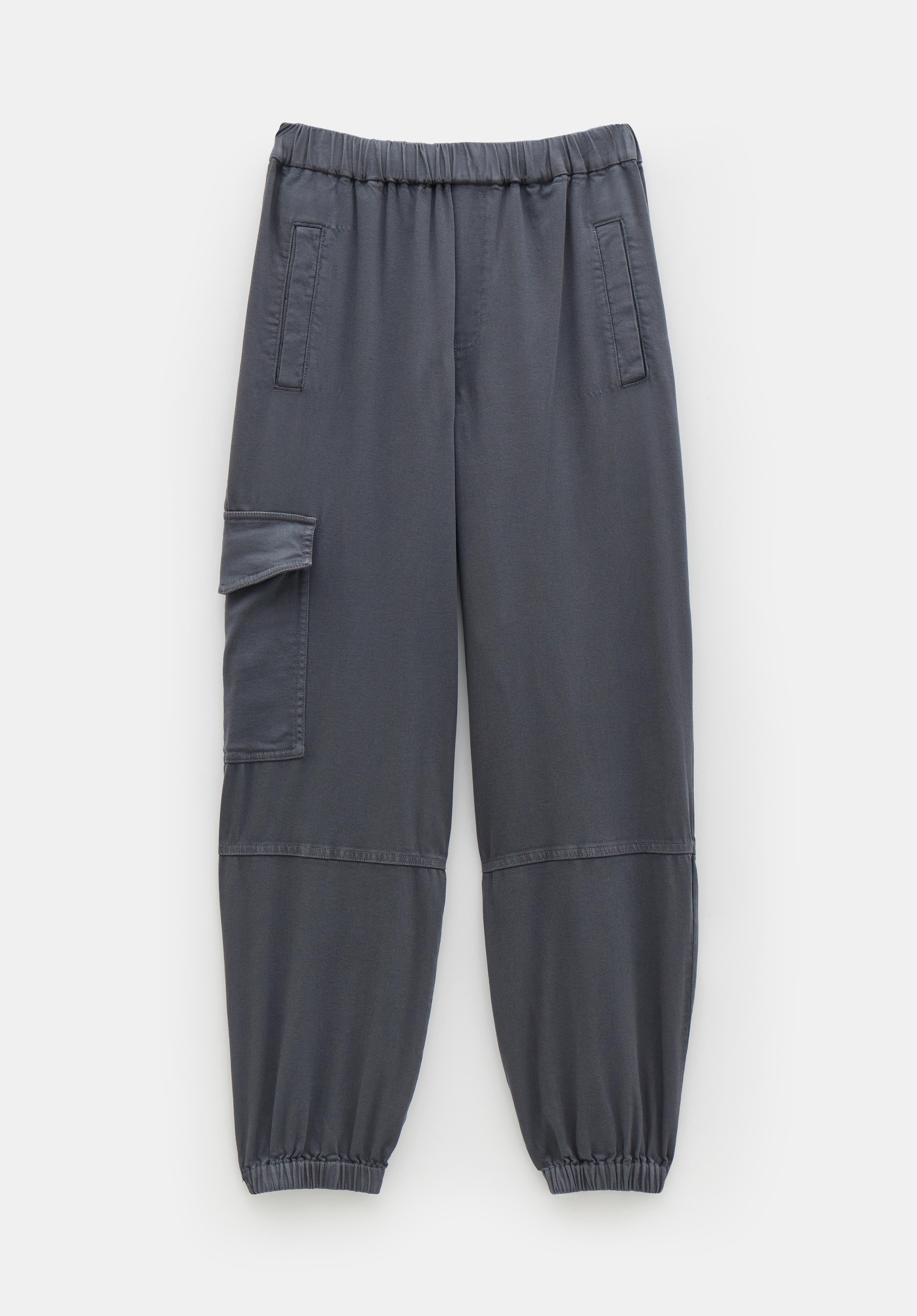 Harem Trousers Relaxed Joggers Charcoal hush