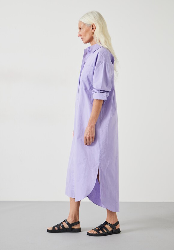 Sahra Cotton Midi Shirt Dress