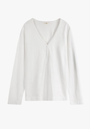 Long Sleeve Henley Top