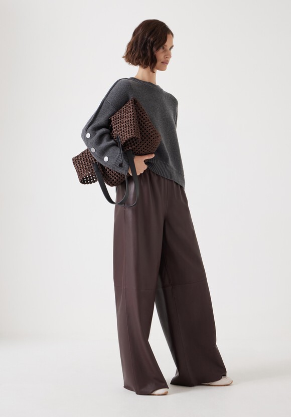 Satin Weave Tote Bag