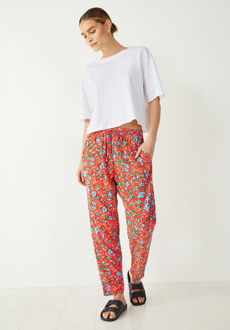 Cropped Easy Trousers