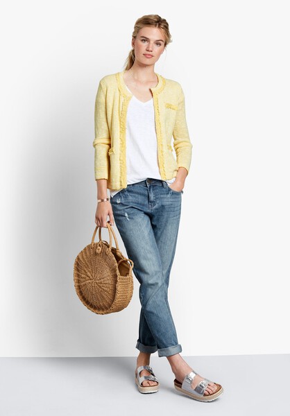 Cara Crop Knit Jacket