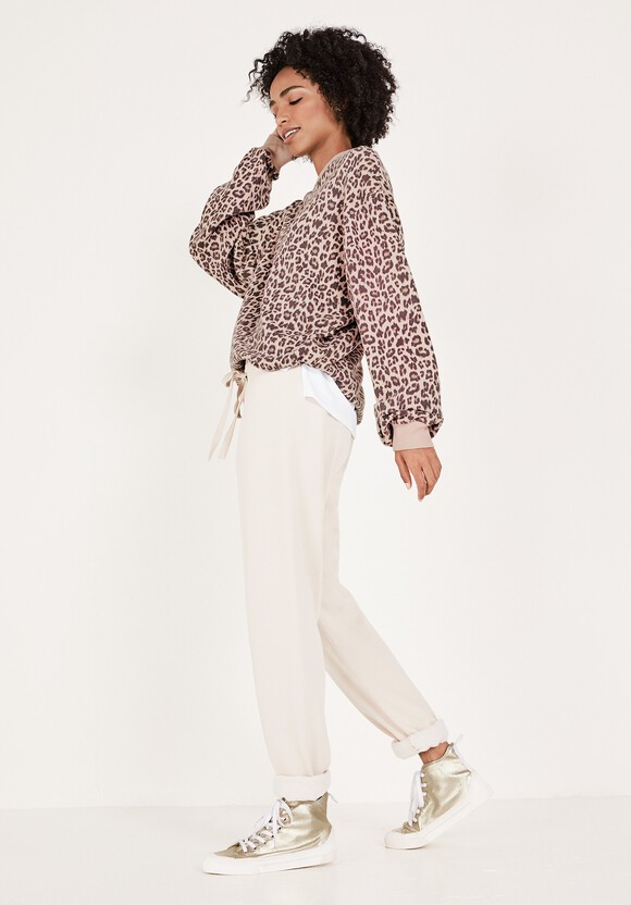 Leopard Oversized Sweatshirt