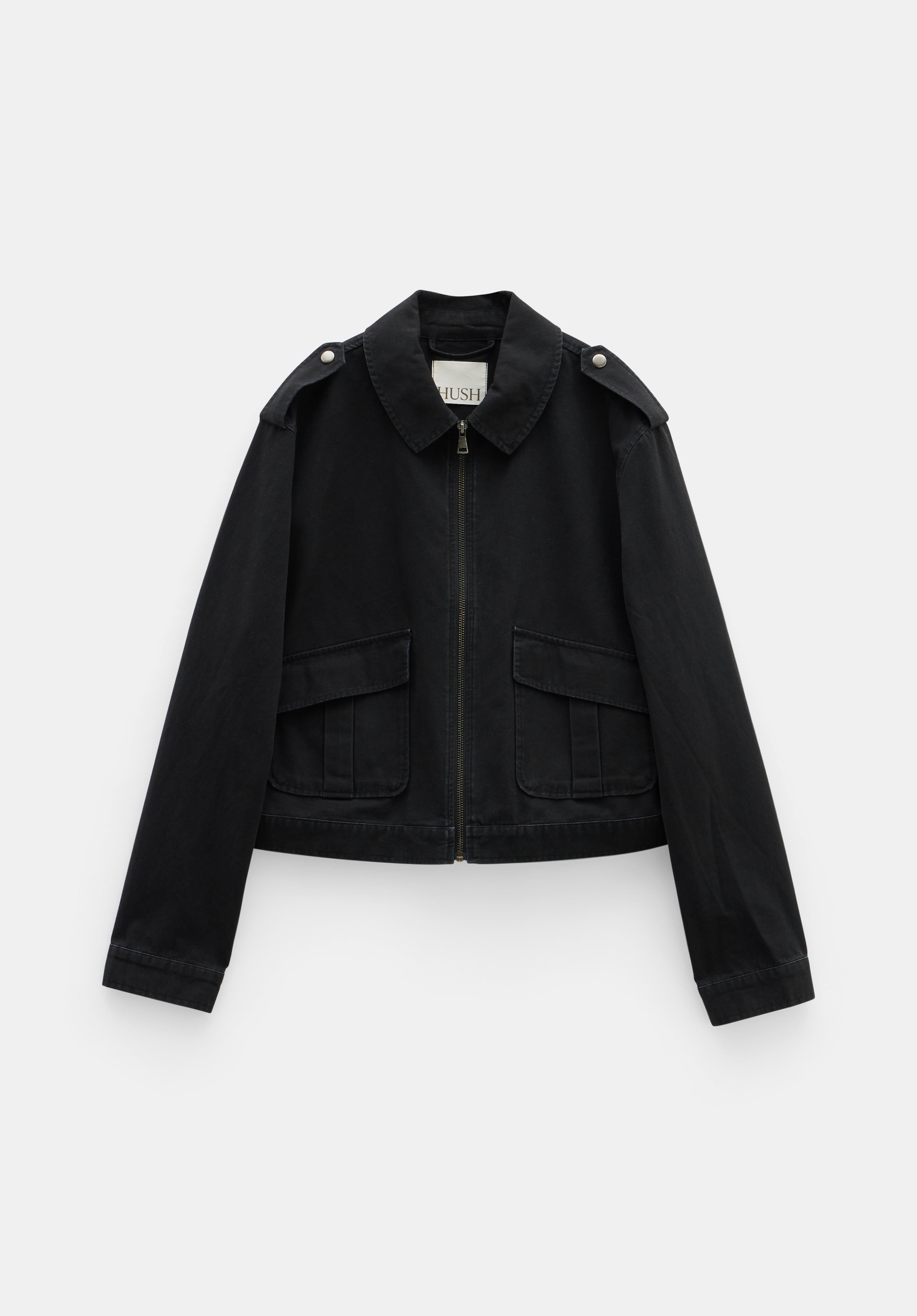 Hush biker jacket sale