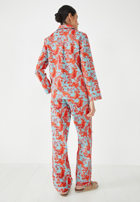Isla Printed Cotton Pyjama Set