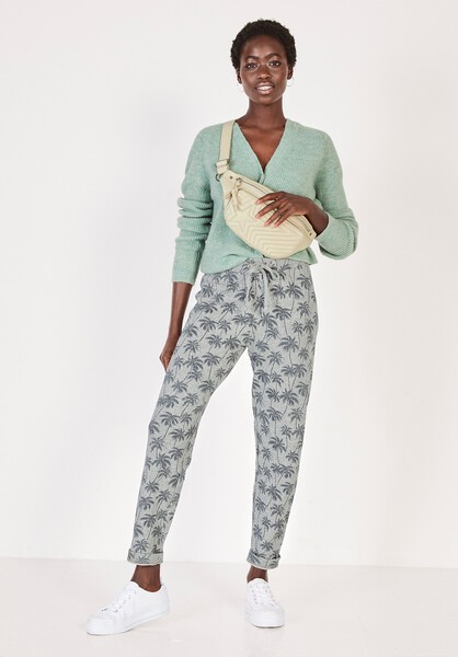 Palm Printed Joggers