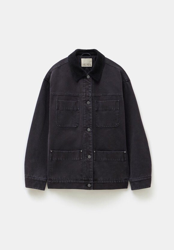 Cord Collar Barn Jacket