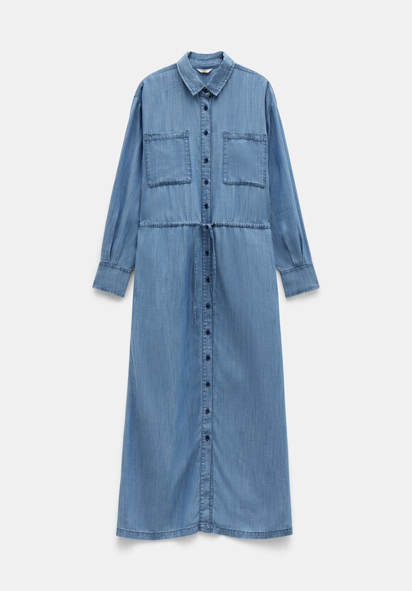 Savannah Maxi Relaxed  Shirt Dress