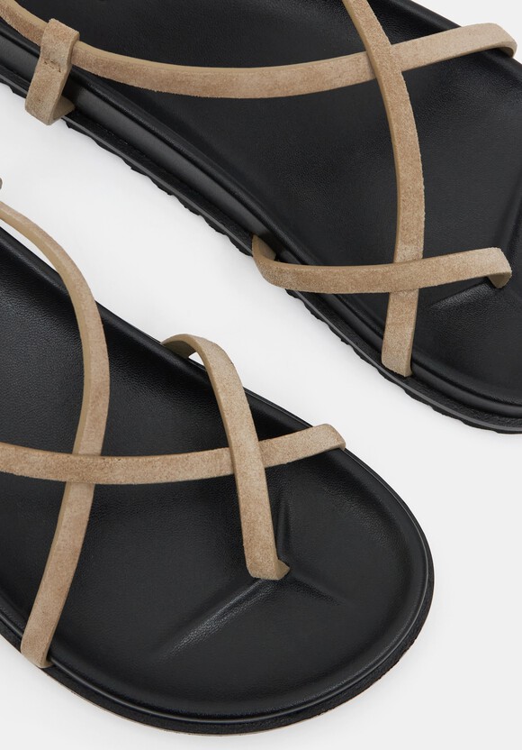 Thea Strappy Suede Sandals