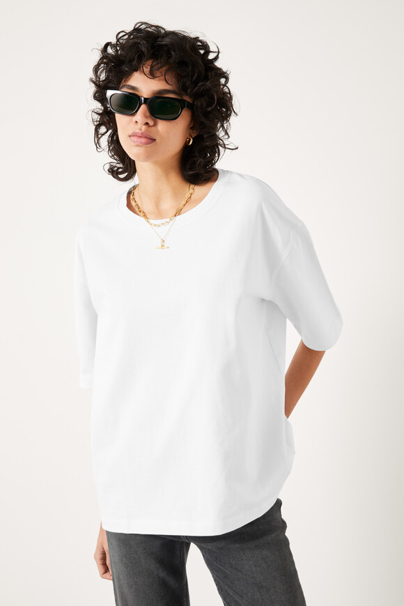 off white oversized shirt