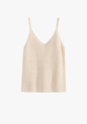 Elizabeth V Knitted Vest Top