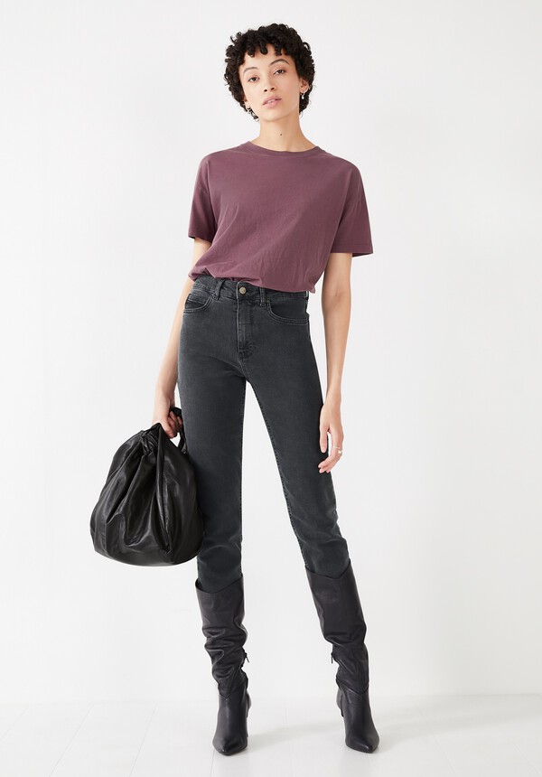 Bria Boxy Cotton T-Shirt