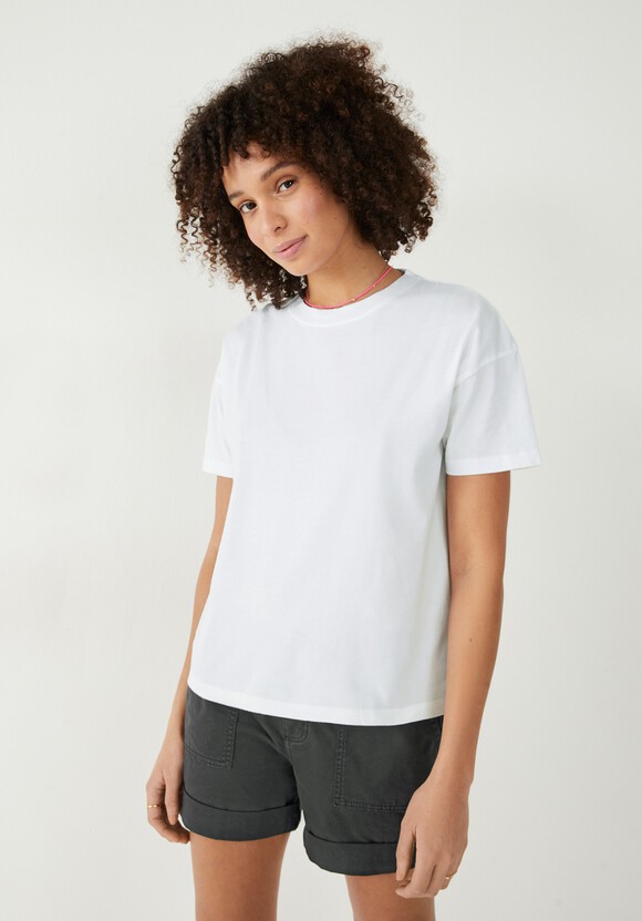 Bria Boxy Cotton T-Shirt