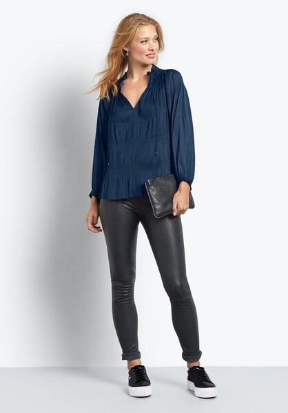 Saffron Crinkle Blouse