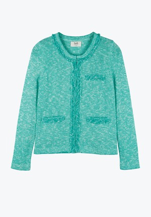 Cara Crop Knit Jacket