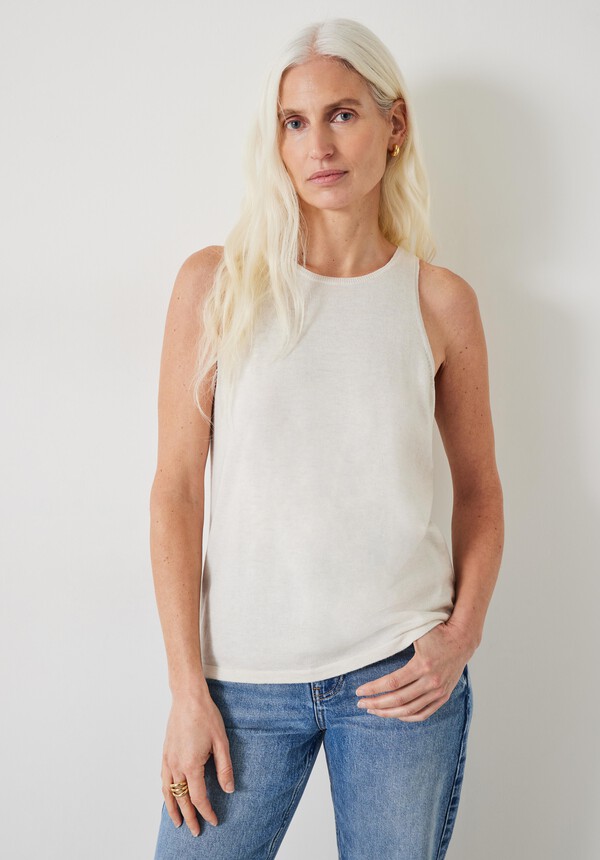 Jada Fine Gauge Knitted Tank Top