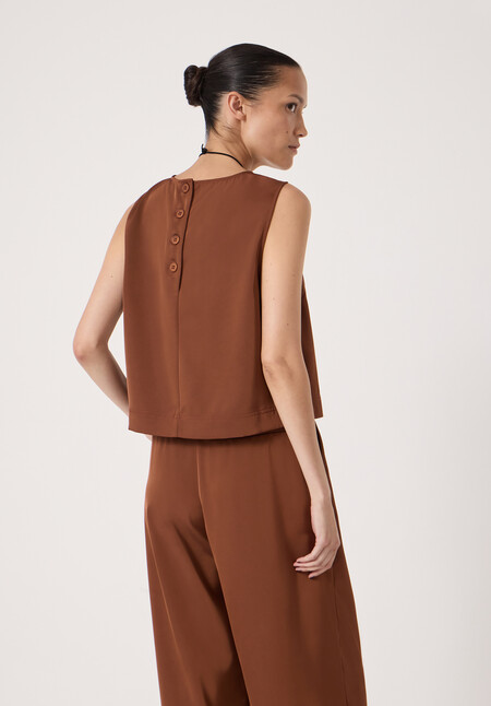 Vera Satin Shell Top