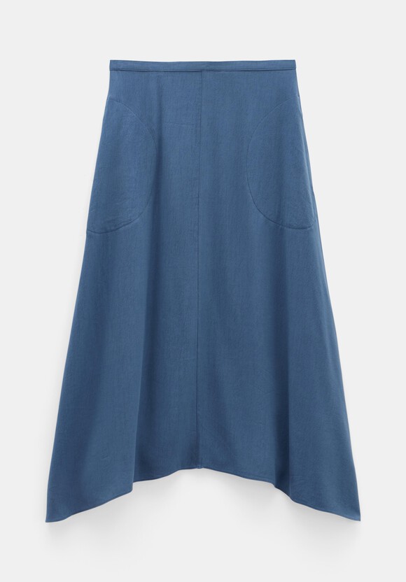 Layla Textured Midi Skirt