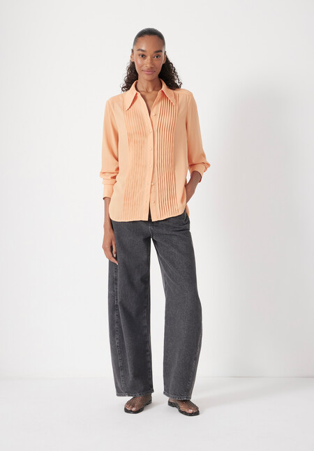 Chiffon Pintuck Blouse
