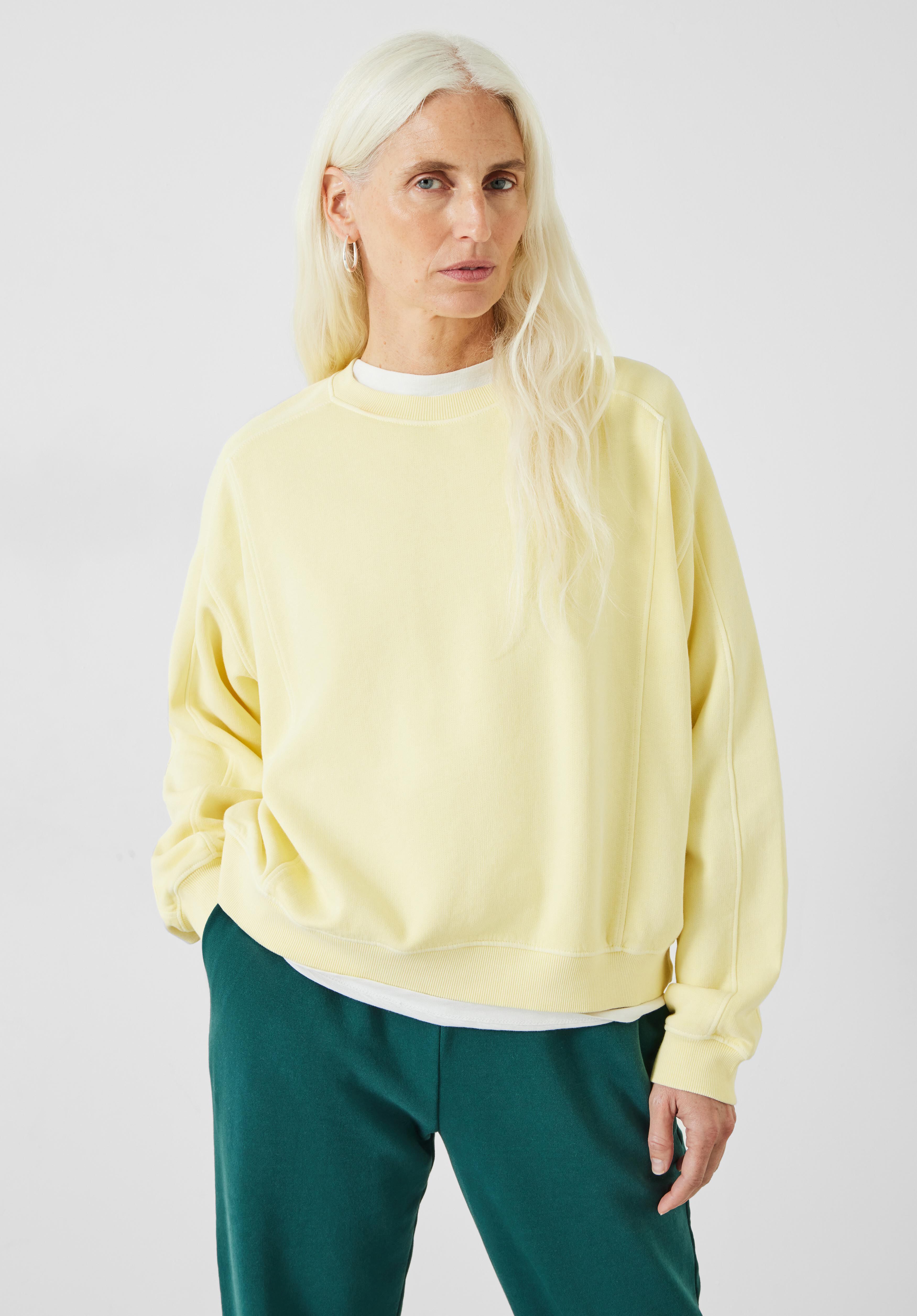 Hush yellow sweatshirt store