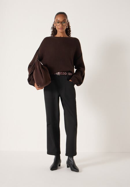 Whitney Whipstitch Knitted Jumper