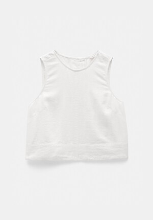 Vera Linen Blend Shell Top