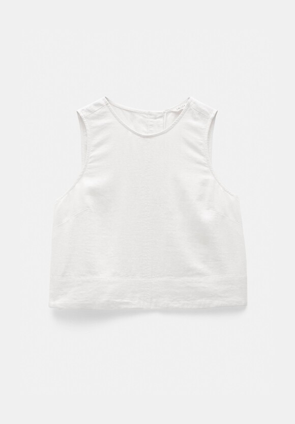 Vera Linen Blend Shell Top