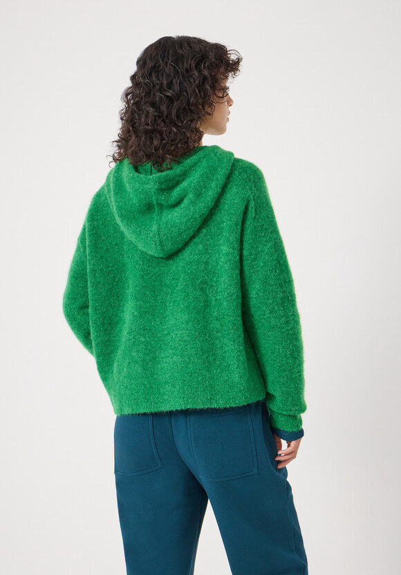 Hazel Alpaca Wool Hoodie